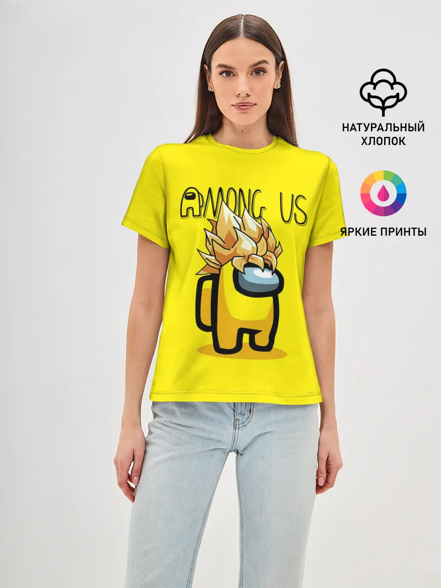 Женская базовая футболка / Among Us