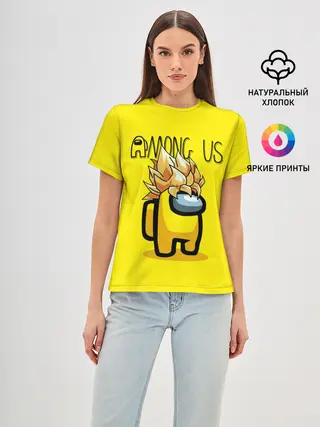 Женская базовая футболка / Among Us