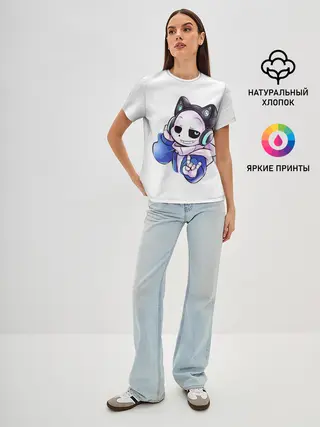 Женская базовая футболка / UNDERTALE