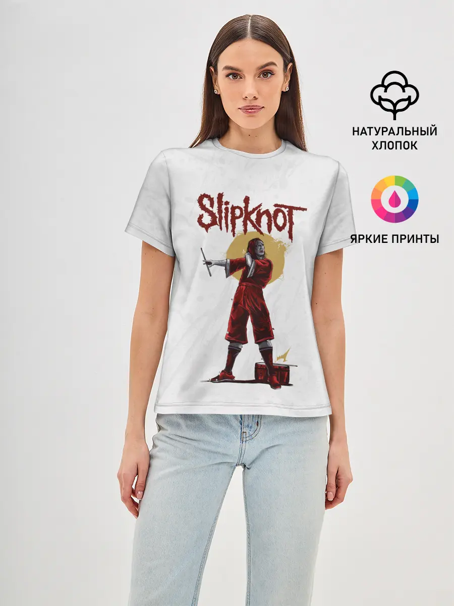 Женская базовая футболка / SLIPKNOT | СЛИПКНОТ
