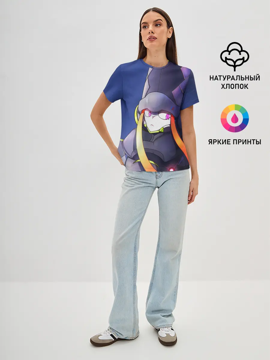 Женская базовая футболка / гениста франкс