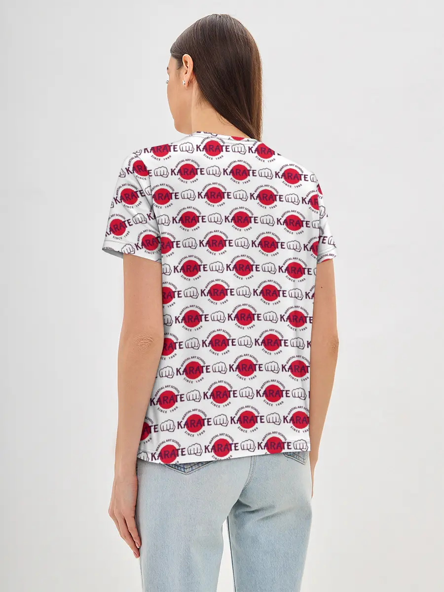 Женская базовая футболка / KARATE