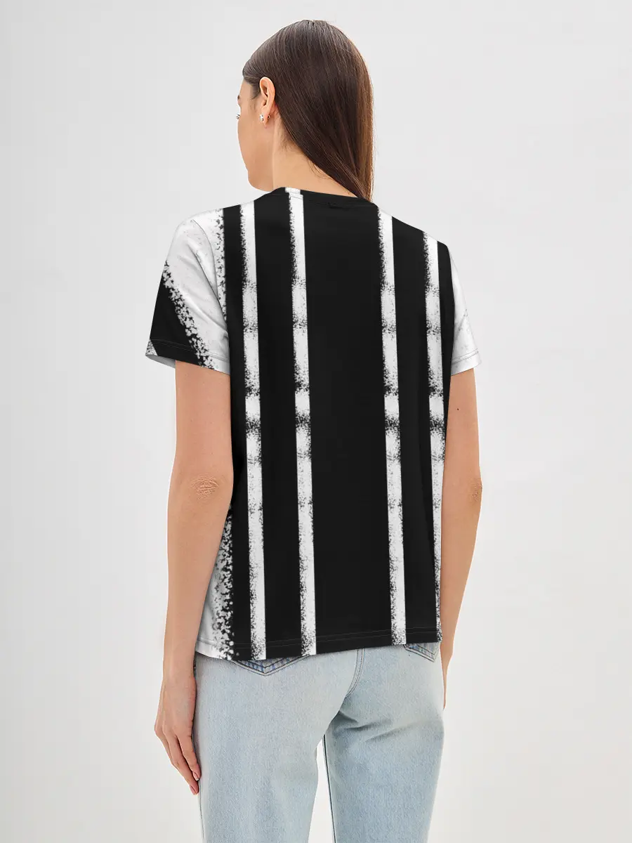 Женская базовая футболка / ювентус