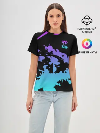 Женская базовая футболка / Sword Art Online