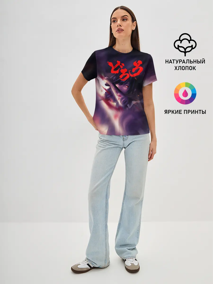 Женская базовая футболка / Хяккимару | Дороро