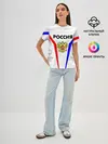 Женская базовая футболка / РОССИЯ