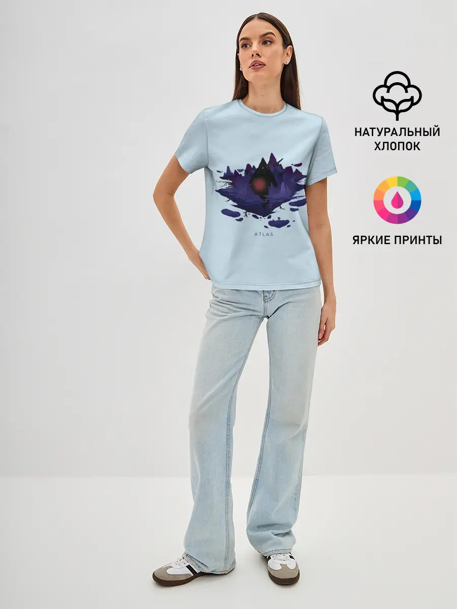 Женская базовая футболка / Atlas