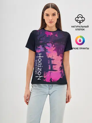 Женская базовая футболка / Horizon Zero Dawn