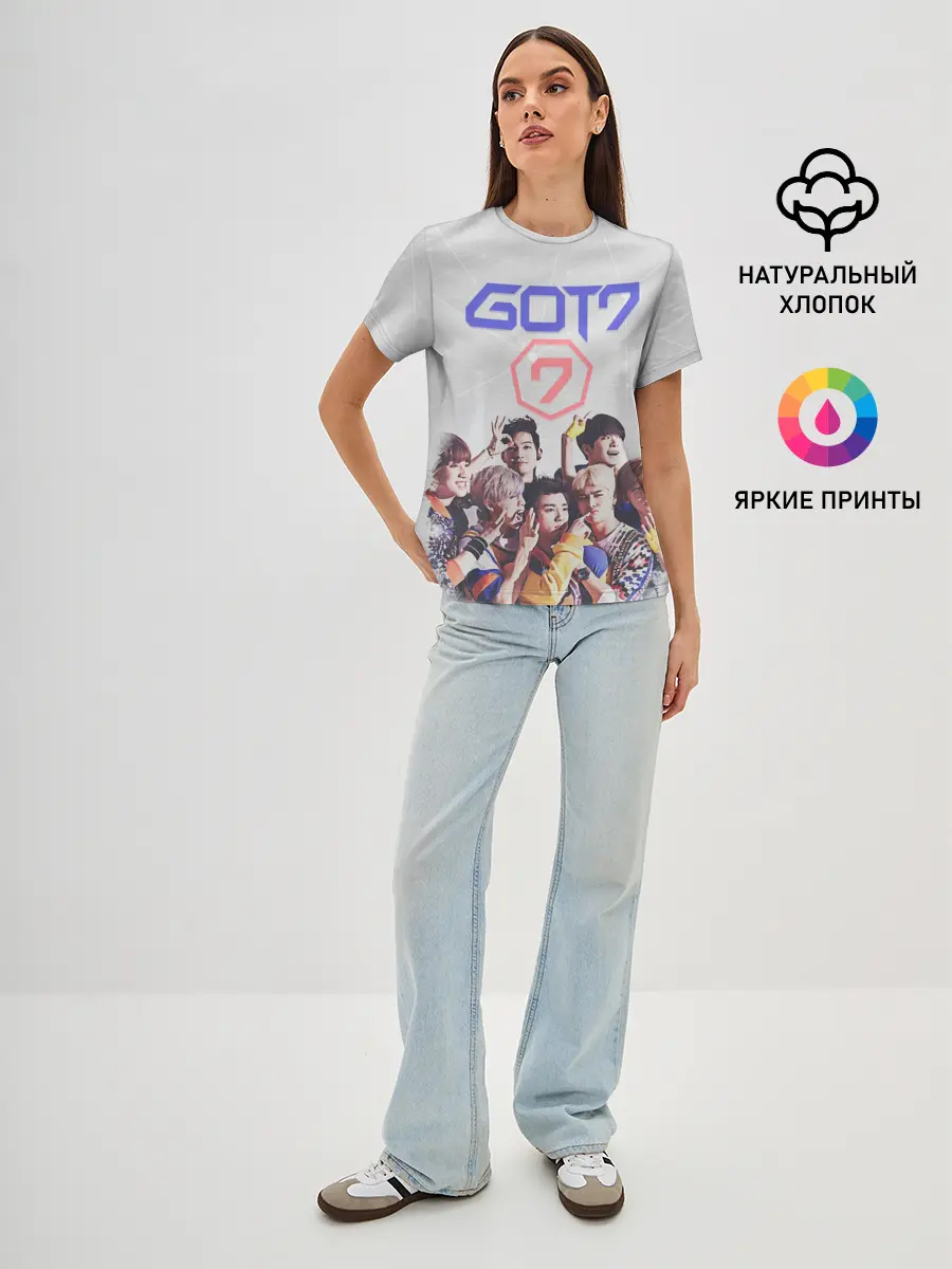 Женская базовая футболка / Got7