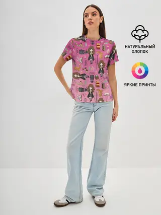 Женская базовая футболка / Гермиона