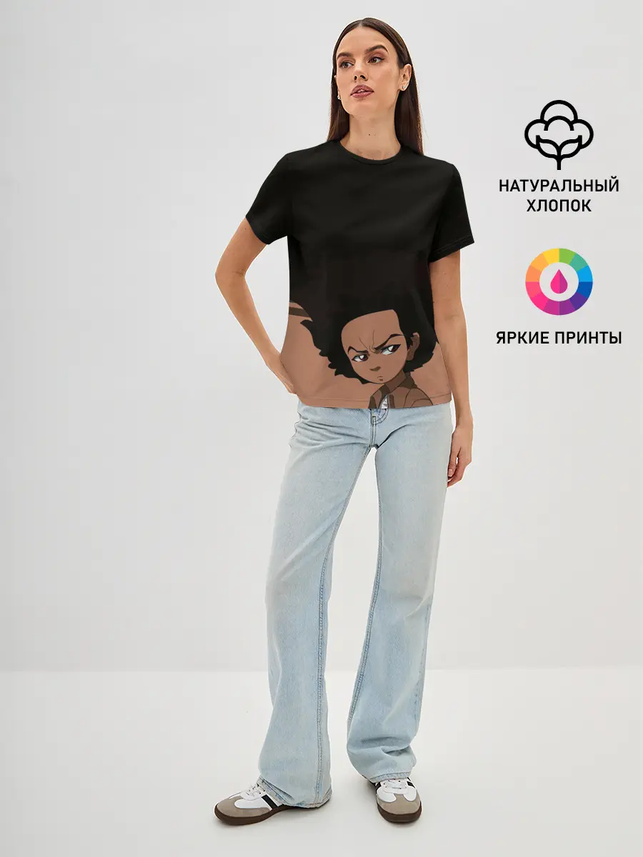 Женская базовая футболка / Аниме.