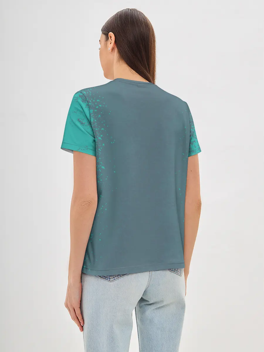 Женская базовая футболка / 067 | Кан Сэ Бёк с ножом