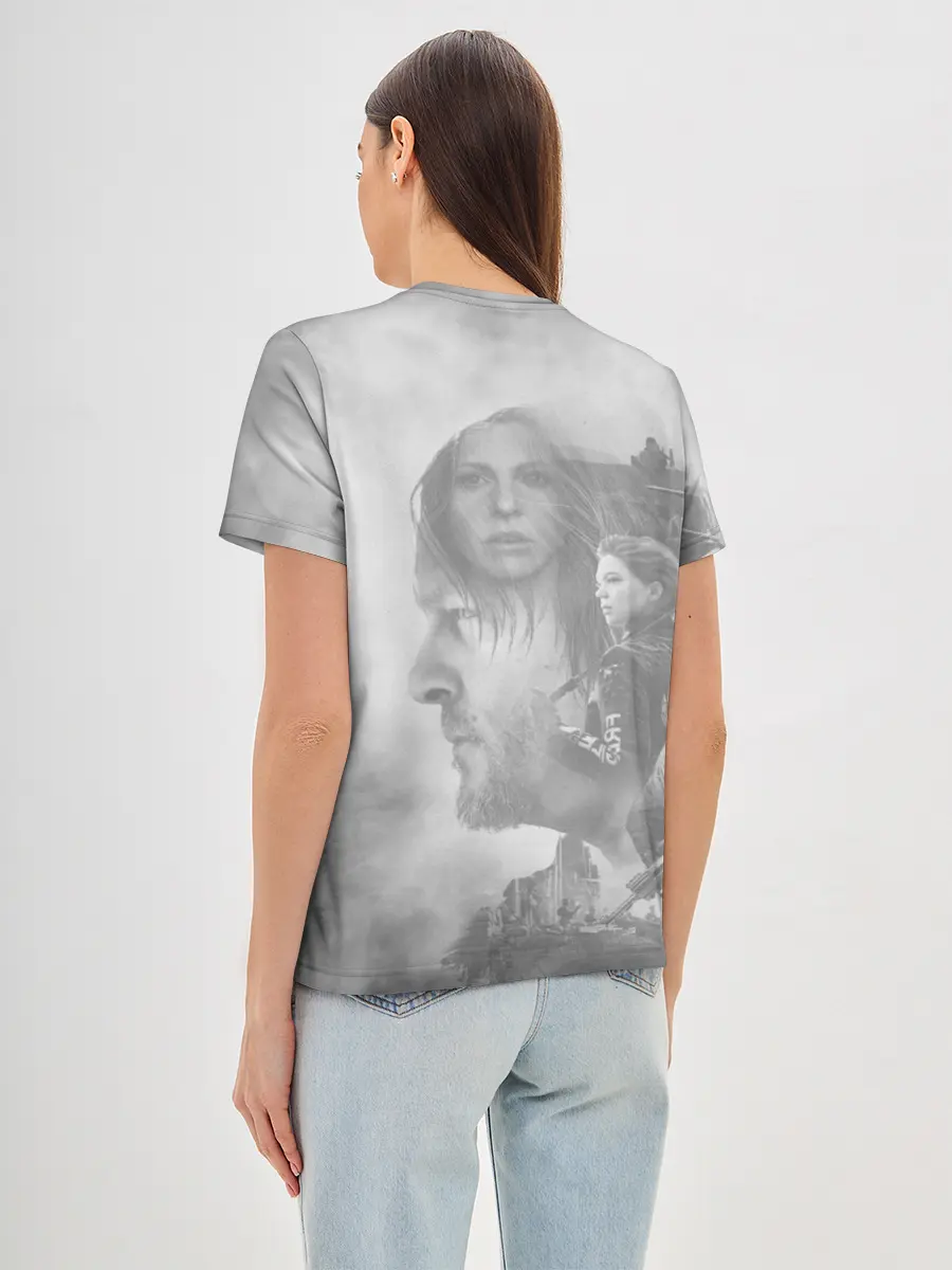 Женская базовая футболка / Death Stranding