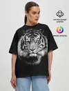 Женская футболка оверсайз / Тигр