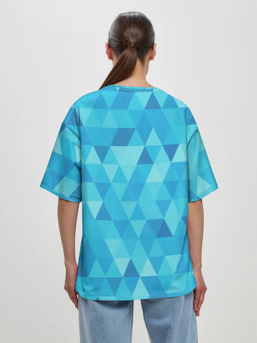 Женская футболка оверсайз / Detroit: Become Human.