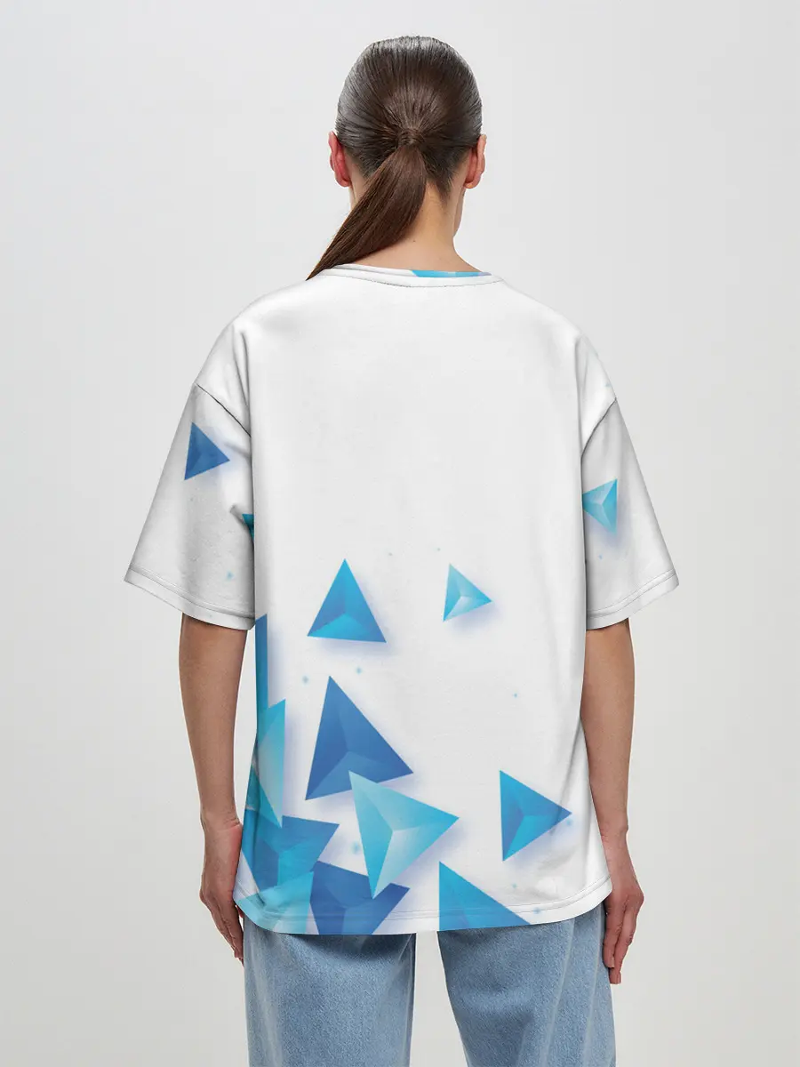 Женская футболка оверсайз / Juventus