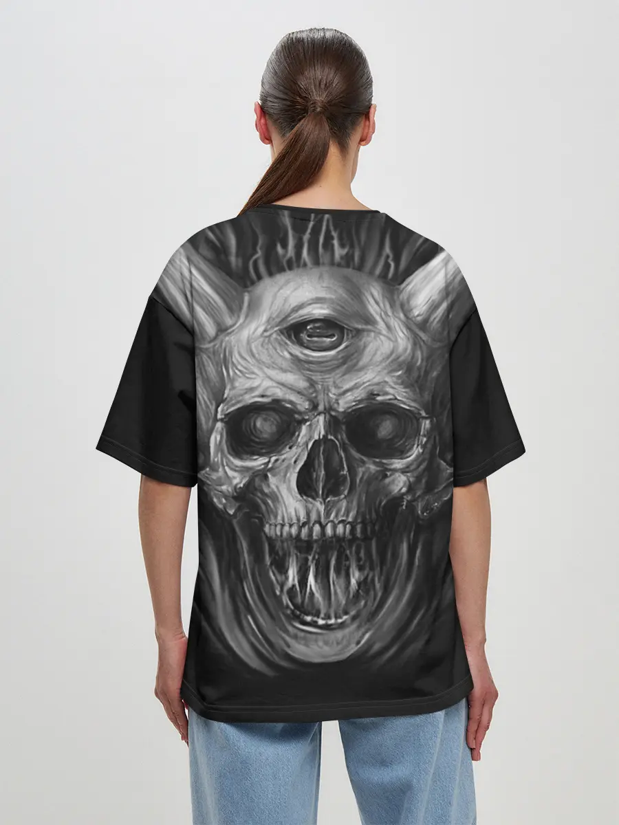 Женская футболка оверсайз / Slipknot