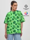 Женская футболка оверсайз / Tropic