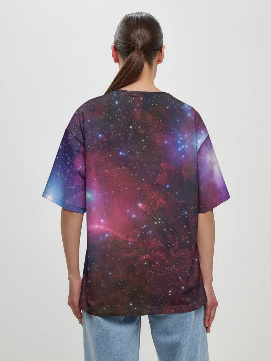 Женская футболка оверсайз / Warframe Logo