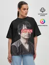 Женская футболка оверсайз / Kojima GENIUS