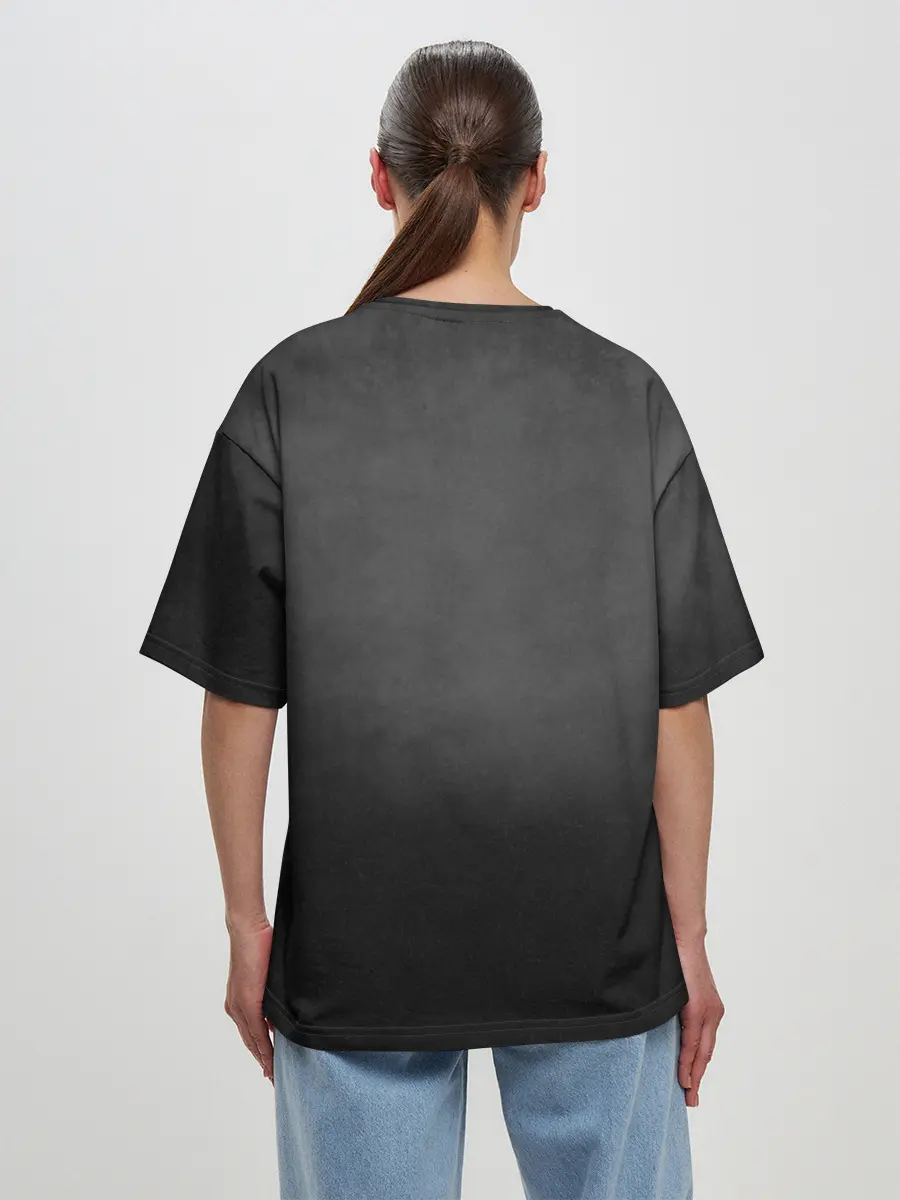 Женская футболка оверсайз / Чернобыль 5