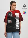 Женская футболка оверсайз / Wolfenstein