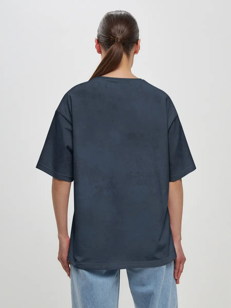 Женская футболка оверсайз / Ramstein Radio