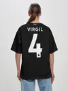 Женская футболка оверсайз / Virgil van Dijk third 19-20