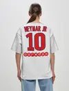 Женская футболка оверсайз / Neymar away 19-20