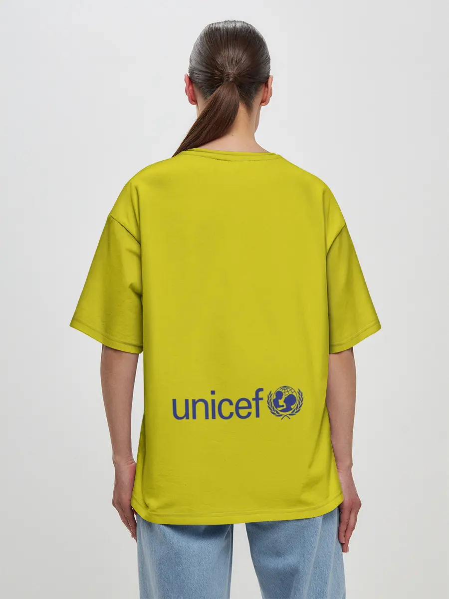 Женская футболка оверсайз / Barcelona third 19-20