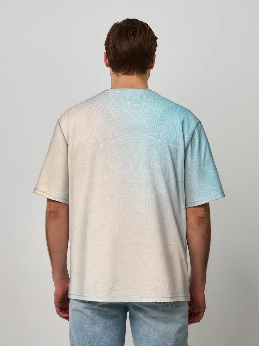 Мужская футболка оверсайз / Пикачу