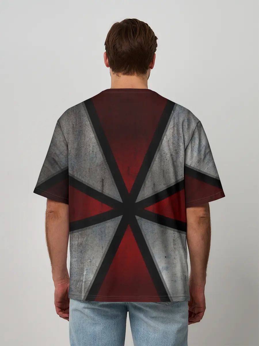 Мужская футболка оверсайз / Umbrella corps