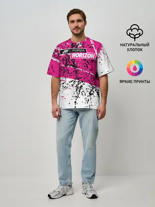 Мужская футболка оверсайз / Forza Horizon