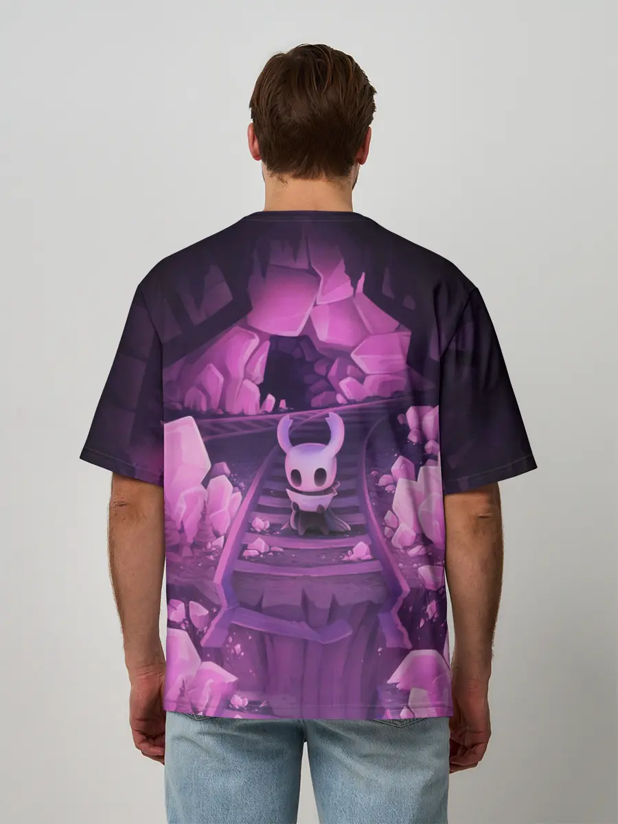 Мужская футболка оверсайз / Hollow Knight