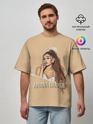 Мужская футболка оверсайз / Ariana Grande