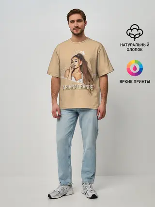 Мужская футболка оверсайз / Ariana Grande