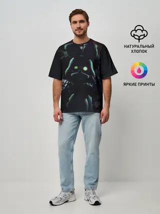 Мужская футболка оверсайз / Five Nights At Freddys