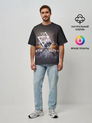 Мужская футболка оверсайз / ARTIK & ASTI 7