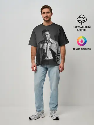 Мужская футболка оверсайз / Том Харди