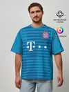 Мужская футболка оверсайз / Neuer home 18-19