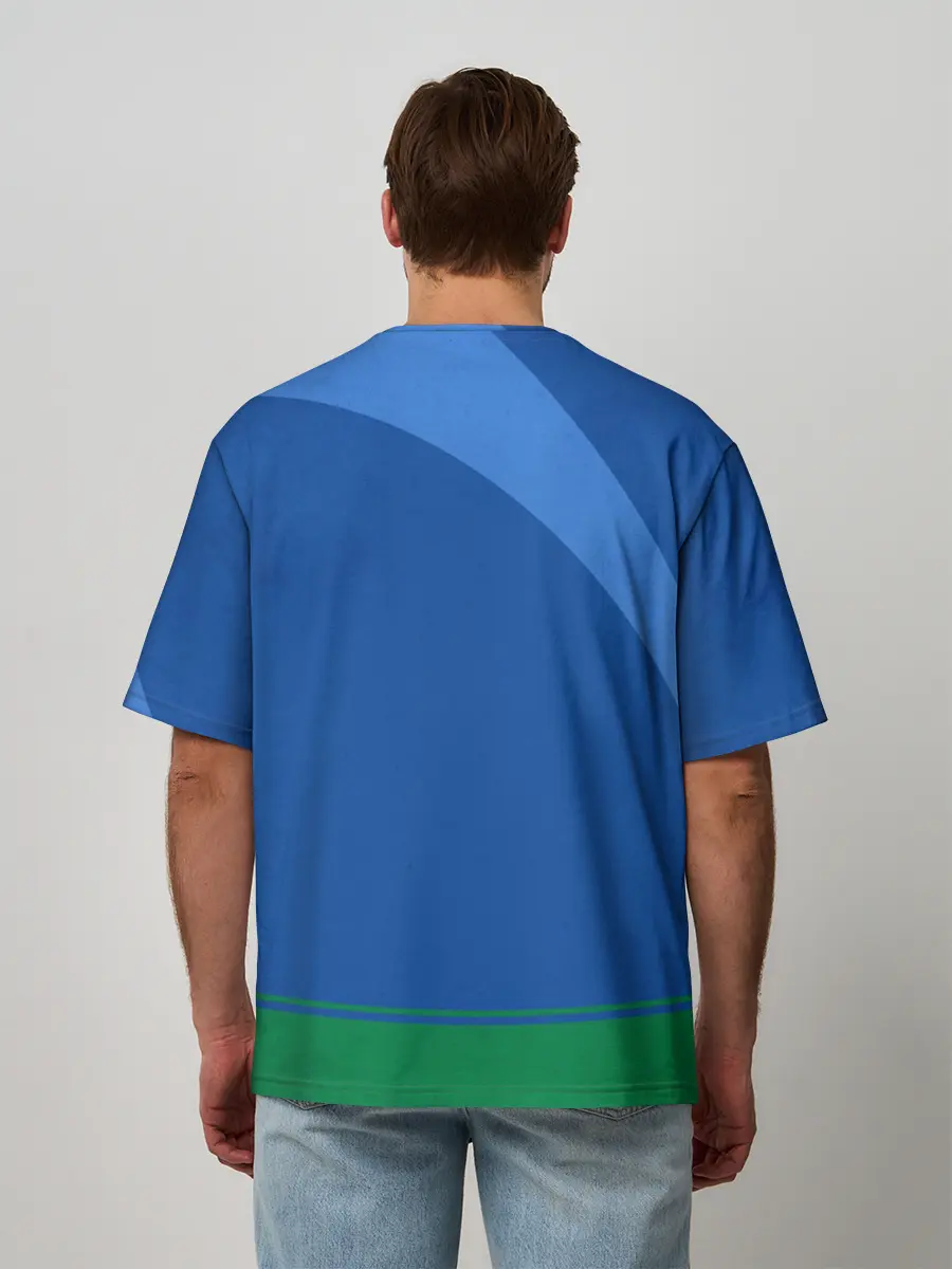 Мужская футболка оверсайз / Регби