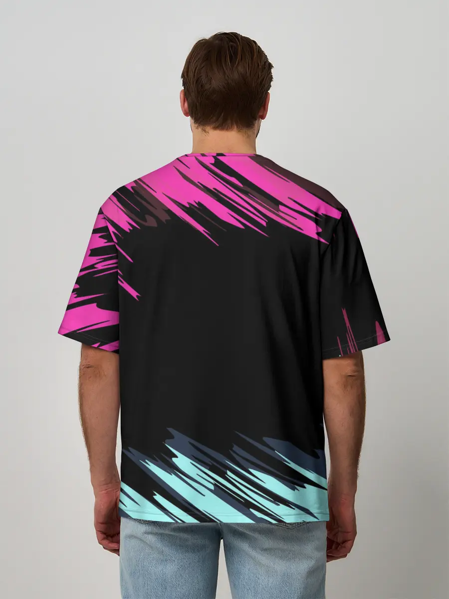 Мужская футболка оверсайз / Friday Night Funkin