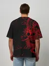 Мужская футболка оверсайз / ТОКИЙСКИЕ МСТИТЕЛИ КРАСНЫЙ ДРАКОН