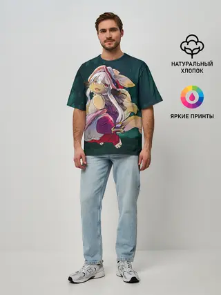 Мужская футболка оверсайз / Nanachi