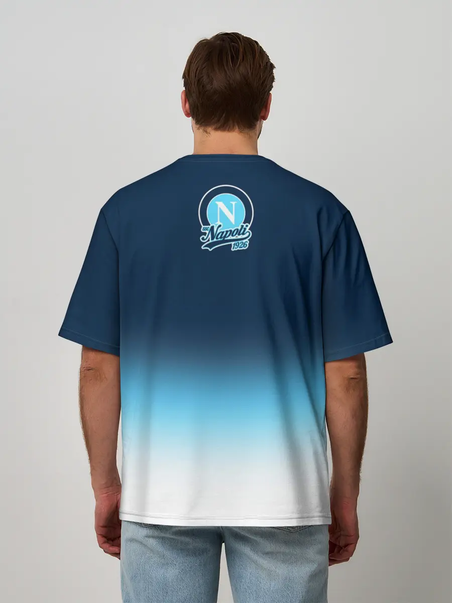 Мужская футболка оверсайз / Наполи