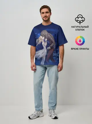 Мужская футболка оверсайз / Ray & Zac