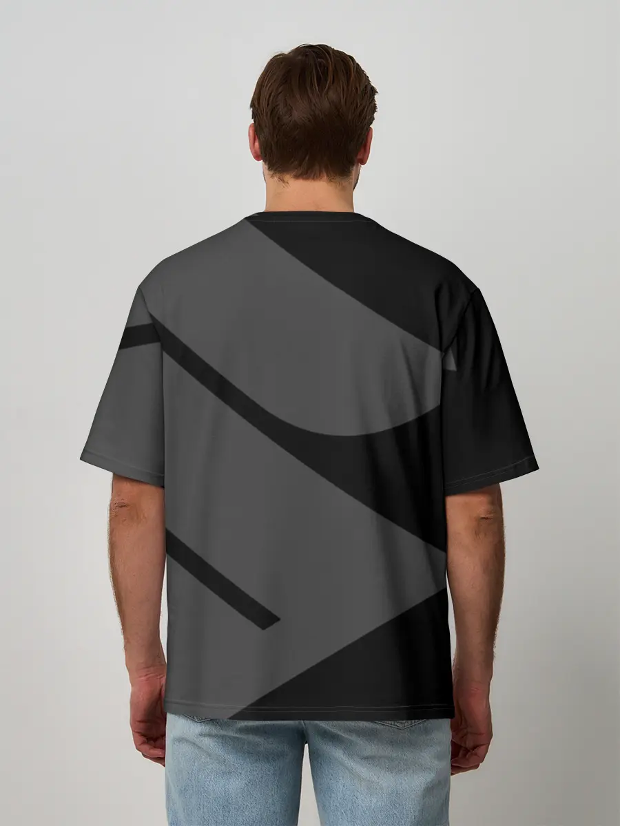 Мужская футболка оверсайз / SUZUKI