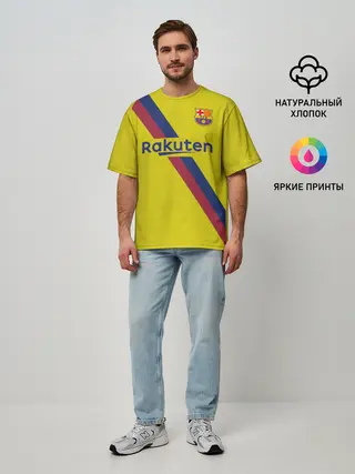 Мужская футболка оверсайз / De Jong away 19-20