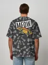 Мужская футболка оверсайз / SK8CAT