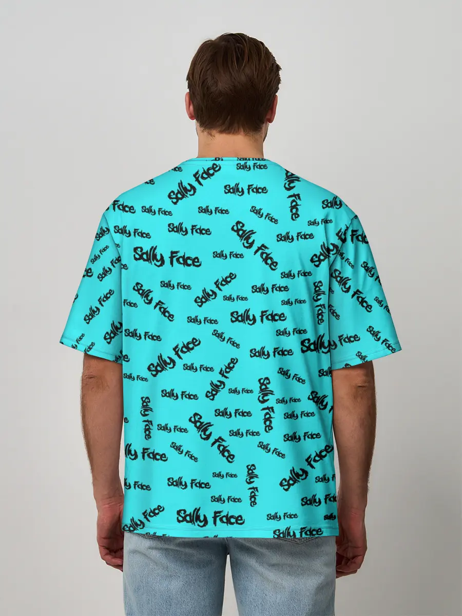 Мужская футболка оверсайз / Sally Face